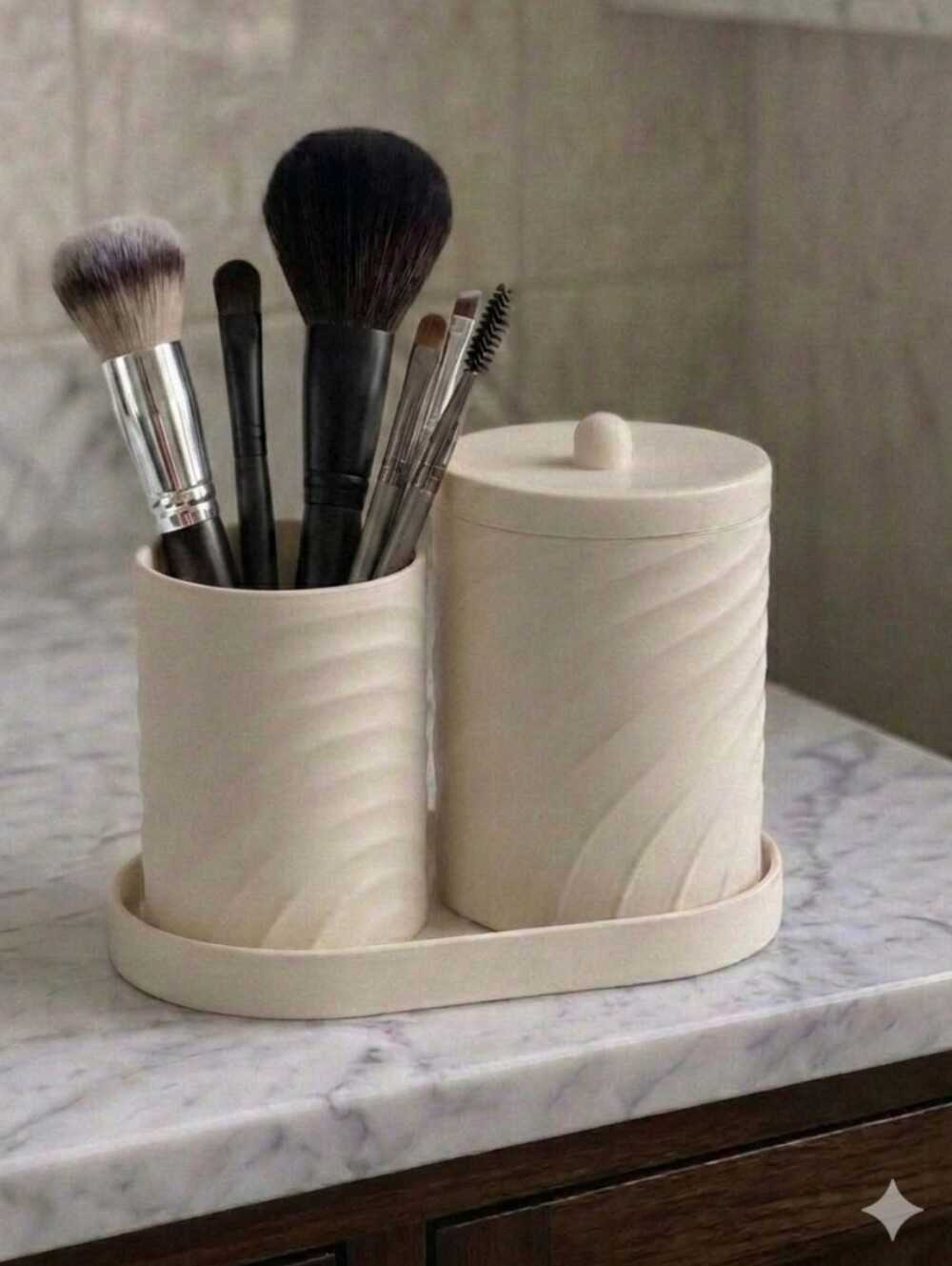 Horizon 3 Piece Organizer Set ~ Cream